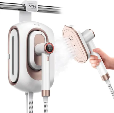 Obrázok produktu pre Napaľovací žehlič, žehlička, parná stanica, parný čistič odevov, zariadenie na žehlenie – 1600 W