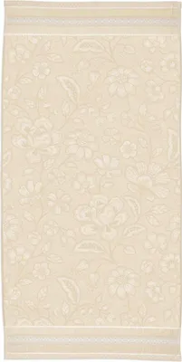 Produktbild von Pip Studio Duschtuch Jasmin Jacquard Farbe Sand Größe 70x140