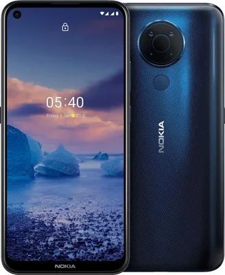 Produktbild von Nokia 5.4, 16,2 cm (6.39"), 4 GB, 64 GB, 48 MP, Android 10, Blau