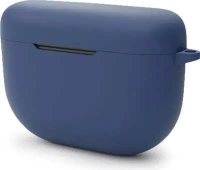 Produktbild von Silikonhülle Schutzhülle Kompatibel mit Jabra Elite 10 Kopfhörer Ohrhörer in Blau