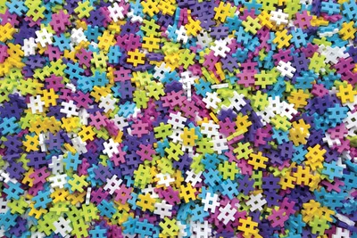 Produktbild von Meli Basic Pink 150 Konstruktionsbausteine Steckspiele