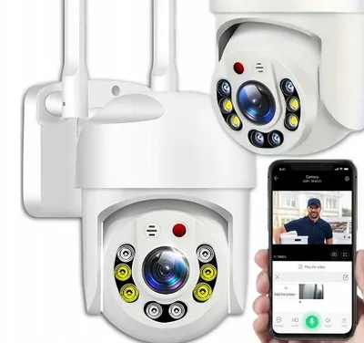 Zdjęcie produktu dla Kamera Wifi Smart Obrotowa Full Hd 1080P 2Mp Zoom Smart Kamera