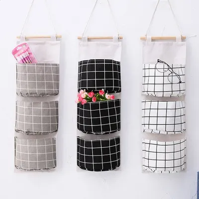 Produktbild von Hängeorganizer Tür Wand Organizer Utensilientasche Hängende 3 Stück