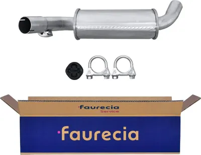 Image de Silencieux central FAURECIA Expertise aprèspour, entre autres, VW GOLF