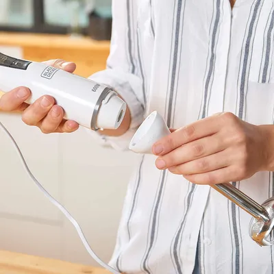 Obrázok produktu pre Ručný mixér BLACK+DECKER biely 600 W