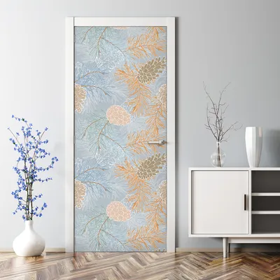 Produktbild von Dekorative Abnehmbarer Wandsticker Tapete Türtapete selbstklebend Bunte Traumfänger 70 x 200 cm