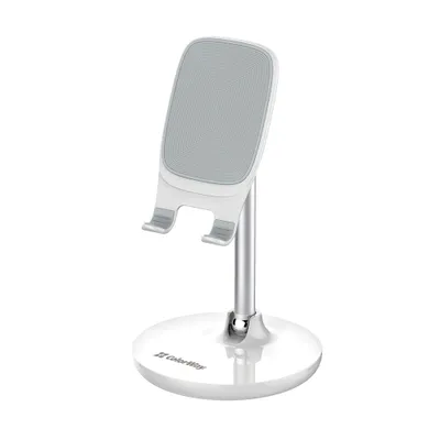 Produktbild von Schwenkbarer Halter mit 90°-Drehung für Mobiltelefon/Tablet/weiß