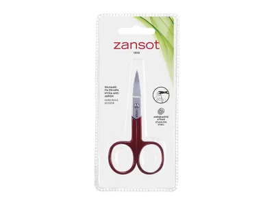 Obrázek produktu pro ZANSOT Nůžky na tvrdé nehty, červená