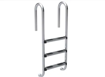 Produktbild von Treppe aus Edelstahl - 3 Stufen