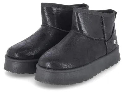 Produktbild von Dockers By Gerli Mädchen Boots Schwarz Textil Größe: 39