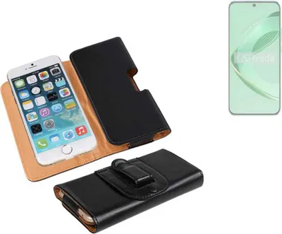 Produktbild von K-S-Trade Schützhülle Handyhülle kompatibel mit Huawei nova 11 Holster Gürtel Tasche Schutzhülle Handy-Tasche Smartphone Case Seitentasche