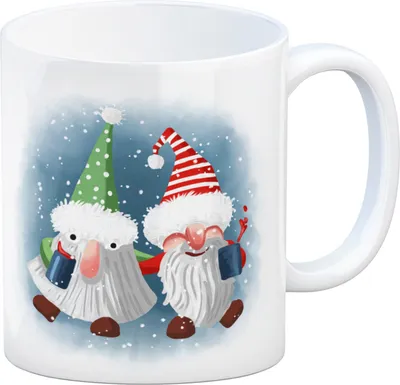 Produktbild von Betrunkene Wichtel Weihnachten Kaffeebecher