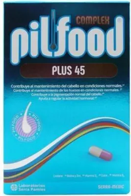 Produktbild von Pilfood Complex Plus 45 Anticaida 90 Capsulas