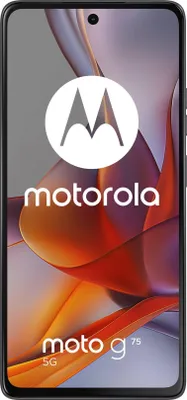 Image de Motorola Moto G75 - Business Edition - Smartphone 5G - double carte SIM - RAM 8 Go / mémoire interne 128 Go - slot microSD - écran LCD - 6.78" - 2388 x 1080 pixels (120 Hz) - triple appareil photo 50 MP, 8 MP - appareil photo frontal 16 MP - Charcoal Grey