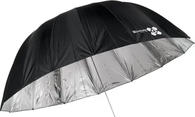 Obrázok produktu pre Quadralite Space 185 strieborný parabolický dáždnik