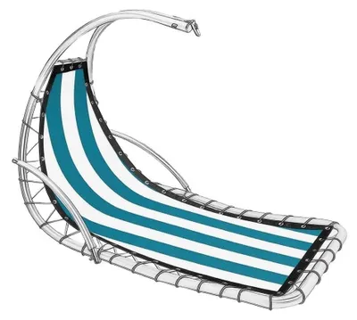 Image de Assise en Textilene de remplacement pour fauteuil suspendu