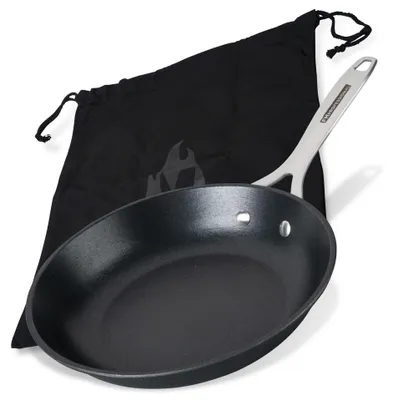 Zdjęcie produktu dla Patelnia FMProfessional Force z żeliwa, 24 cm  Patelnia z wysokiej jakości powłoką nieprzywierającą