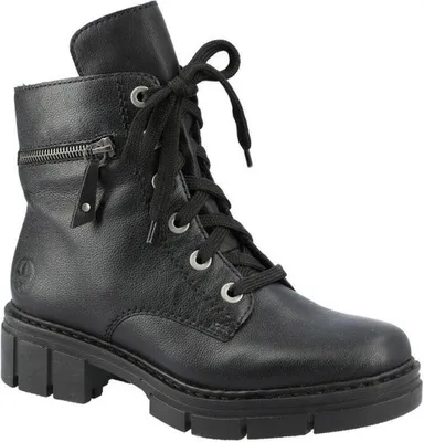 Produktbild von Rieker Damen Stiefeletten Y4510-01 Farbe:Schwarz Größe: 42