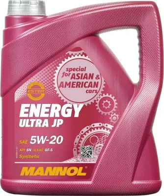 Produktbild von 4 Liter MANNOL 5W-20 Energy Ultra JP Ford WSS-M2C948-A Ford WSS-M2C948-B