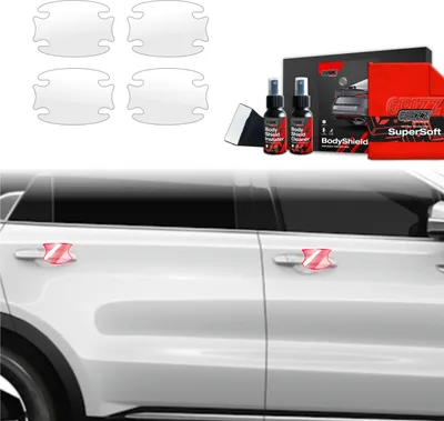 Produktbild von 4in1 Schutzfolie für Türgriffmulden - Kia Sorento (2023-2025) Grizz Protector