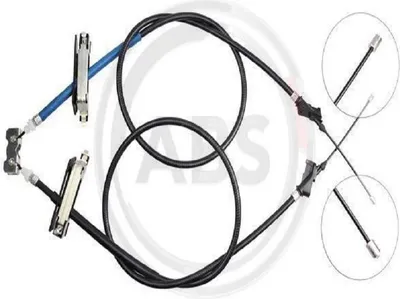 Produktbild von A.B.S. Handbremsseil Seilzug Feststellbremse für FORD FOCUS (DAW, DBW) K17442