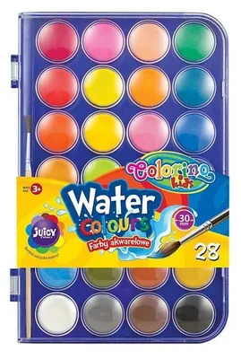 Immagine prodotto di Colori ad acquerello grandi pastelli 28 colori.