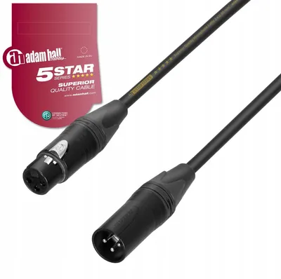 Obrázek produktu pro Adam Hall K5MMF0100 Mikrofonový kabel XLR 1m