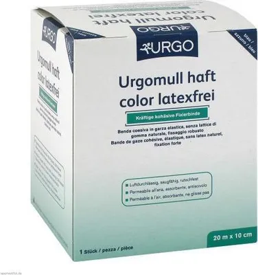 Produktbild von Urgomull haft color latexfrei blau 20mx10cm, 1 St BIN