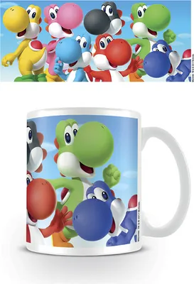 Produktbild von Super Mario Yoshi Tasse, 315 ml, Keramik, Geschenkidee