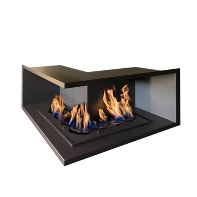 Produktbild von Eck-Einbau-Bioethanol-Kamin Nila Corner 700/700/500