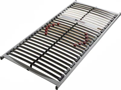 Produktbild von Lattenrost BeSports Duo Powerflex NV, 28 Leisten, besonders flache Bauweise - Größe: 90 x 200 cm