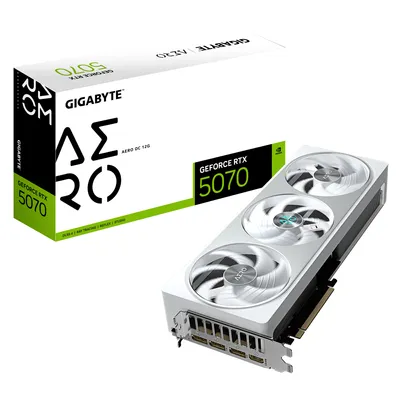 Image de Gigabyte RTX5070 AERO OC, 12GB GDDR7 HDMI 3xDP