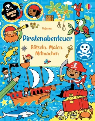 Produktbild von Piratenabenteuer - Rätseln, Malen, Mitmachen