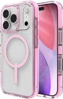 Zdjęcie produktu dla ZAGG Santa Cruz Snap, Pokrowiec, Apple, iPhone 17 Pro, 16 cm (6.3"), Różowy, Przezroczysty