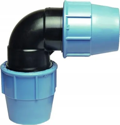Image de Unidelta | Coude PE 90° - 25 x 25 mm - Installation eau potable - Résistant et fiable