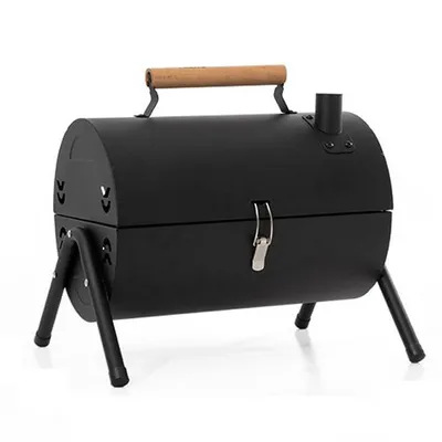 Imagen del producto de Barbacoa de carbón portátil AIORBER, robusta y duradera, ideal para camping y picnics, dimensiones: 38x25x37,5 cm, color