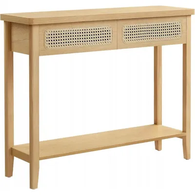 Produktbild von Konsolentisch LNT016YC02, 100 x 30 x 80 cm, natur