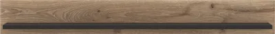 Produktbild von Wandboard >GRANO< in Viking Eiche Nachbildung/Kosmos Grau - 157x19,6x21,9 (BxHxT)
