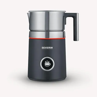 Produktbild von SEVERIN Induktions-Milchaufschäumer Spuma 700 Plus SM 3587  aus Kunststoff, schwarzsilber Spuma Milchaufschaeumer Elektrisch Induktion Milchaufschaeumer Milchaufschäumer Elektrisch Milchaufschäumer Milchaufschäumer Induktion