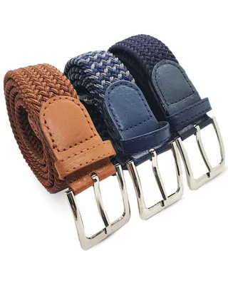 Produktbild von Stretchgürtel Damen - Elastische Guertel 30 MM - 3 Stück Gürtel