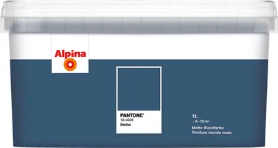 Produktbild von Alpina Wandfarbe Pantone matt stellar 1 L