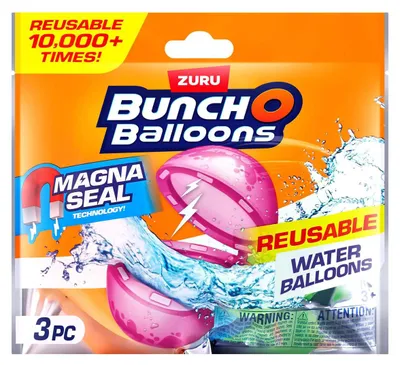 Produktbild von Zuru Wasserballons wiederverwendbar magnetisch 3er-Pack Sommerspaß