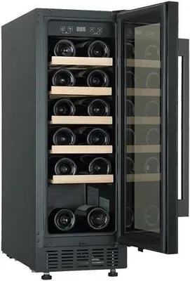 Produktbild von PKM Weinkühlschrank Weintemperierschrank Weinkühler UWTS56-20G - 56L 20 Flaschen
