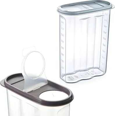 Immagine prodotto di Contenitore da cucina per prodotti sfusi, alimenti, caffè, zucchero, pasta 2,4 L