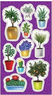 Produktbild von RANOK 50976 Topfblumenaufkleber