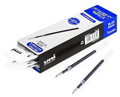 Zdjęcie produktu dla Wkłady do długopisu jetstream niebieski 1 0 mm zestaw 12 szt.