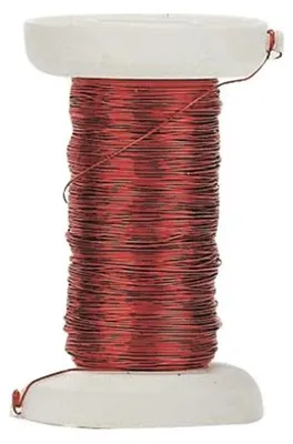 Produktbild von Glorex Lackdraht rot, 0,25 mm x 40 m