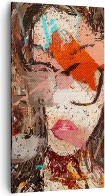 Produktbild von Bild auf Leinwand - Leinwandbild - Abstraktion modern - 55x100cm - Wand Bild - Wanddeko - Leinwanddruck - Bilder - Kunstdruck - Wanddekoration - Leinwand bilder - Wandkunst - PA55x100-3464