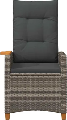 Obrázok produktu pre vidaXL Ležadlo s podnosom 62 x 64 x 112 cm Polyratan