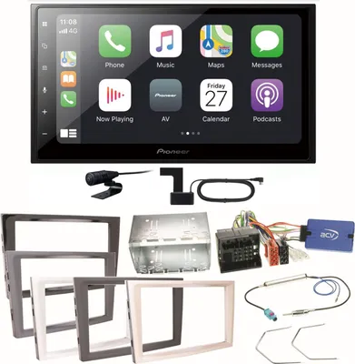 Produktbild von Pioneer SPH-DA250DAB DAB+ MP3 Einbauset für Opel Astra H Corsa D Zafira B Antara